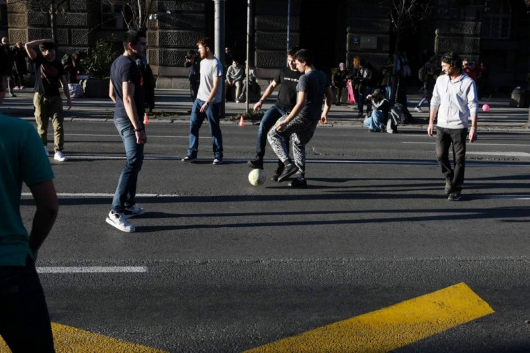 Studenti blokirali ulice