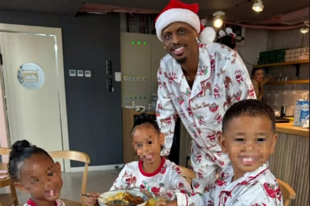 PA, NANELI JE HIT! Košarkaš Partizana uradio urnebesnu stvar! BEZ BLAMA! Obukao sebi i deci PIDŽAME, pa među ljude!