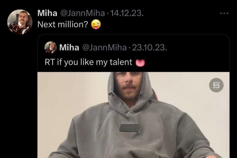 Poslednja objava Mihaila Janjuševića na Twitteru