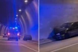 SAOBRAĆAJNA NESREĆA U NOVOM SADU: Prednji deo automobila udario u zid tunela - intervenisala hitna pomoć!