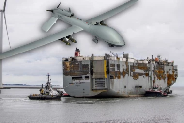 NOVA DRAMA U CRVENOM MORU! Dve eksplozije blizu obala Jemena: Nepoznata plovila meta dronova i projektila!