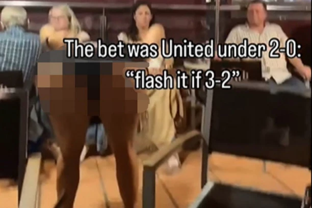 MUŠKARCI ODLEPILI! ZBOG OVOG FUDBALSKOG KLUBA JE BILA SPREMNA NA SVE! Navijačica iz Mančestera napravila opštu pometnju! (VIDEO)