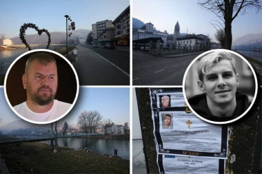 POTRESNI KADROVI IZ PRIJEPOLJA: Prizor ispred crkve tera SUZE NA OČI, za par sati počinje SAHRANA Janjuševog brata! (FOTO)