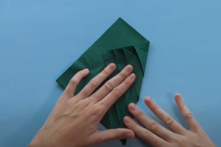 Salveta okrenuta naopačke