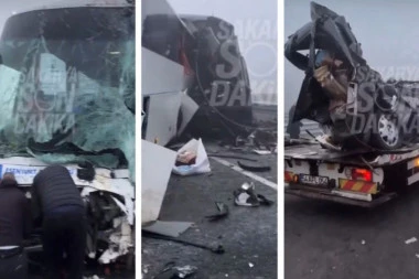 JEZIVE SLIKE SA MESTA NESREĆE U TURSKOJ! Ogroman broj žrtava, uzrok najverovatnije GUSTA MAGLA! (VIDEO)