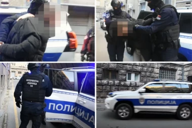 SPECIJALCI IH SPROVELI SA LISICAMA NA RUKAMA: Objavljen snimak hapšenja osumnjičenih za izazivanje potonuća splava Kartel (VIDEO)