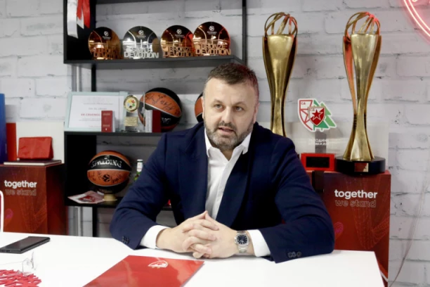 HALA TREBA DA BUDE PODELJENA NA CRVENO I CRNO, KAO NEKADA: Željko Drčelić zalaže se za dobre odnose Crvene zvezde Meridianbet i Partizana