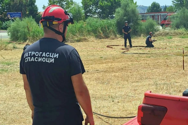 POŽAR NA NAPUŠTENOJ FARMI KOD ZAJEČARA: Vatrogasci lokalizovali vatrenu stihiju u Rgotini