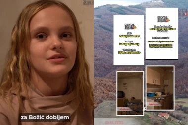 DVA SATA PUTUJE OD ŠKOLE DO KUĆE, A ONDA LEŽE U MOKAR I HLADAN KREVET! Mala Anđela ima samo jednu želju, da Božić dočeka u toplom domu! (VIDEO)