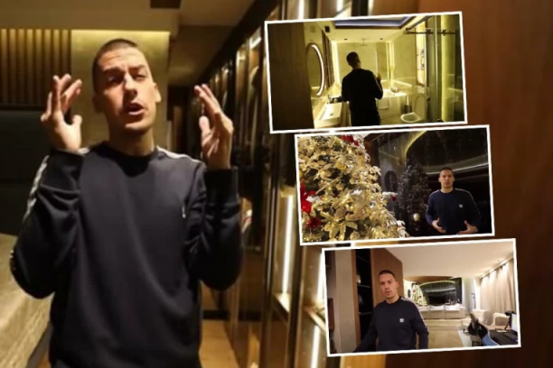 TAPETE OD KAŠMIRA, TERETANA I SOBA ZA MASAŽU: Pogledajte gajbu od 2.000.000 evra u kojoj se baškari Baka Prase!