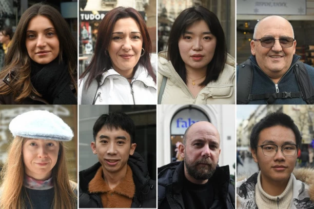 KAO DA SMO NA MENHETNU! Euforija u Beogradu kao u Njujorku! Za manje od 10 minuta upoznali smo ljude iz svih krajeva sveta! Poludeli za hranom, trubačima i energijom Srba