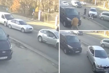 TRAGIČAN INCIDENT NA ULICAMA SLATINE: Mladić namerno AUTOM pregazio bivšeg rivala, pa ga vukao po putu: HOROR zabeležile sigurnosne kamere! (VIDEO)
