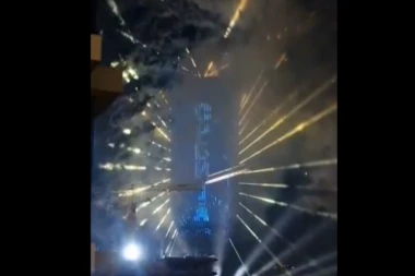 NEVEROVATNI PRIZORI: Pogledajte kako je Beograd dočekao Novu 2024. godinu!