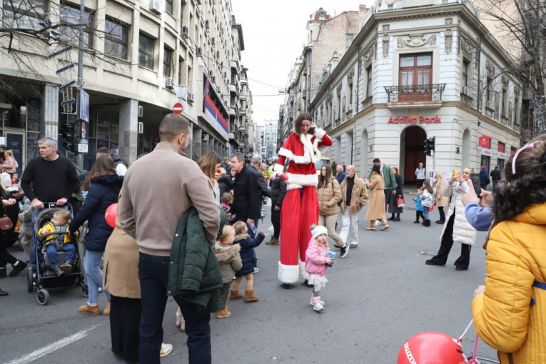 Ulica otvorenog srca u centru Beograda