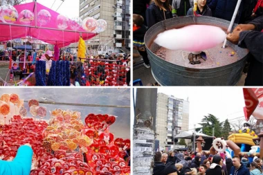 UŽIVANJE U POŽEŠKOJ I ZEMUNU: Ljudi se okupili da proslave prvi dan Nove godine - osmesi govore više od hiljadu reči, gore "Ulice" otvorenog srca (FOTO/VIDEO)