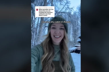 OVA DEVOJKA ŽIVI NA ALJASCI I KAŽE DA SE LJUDI FRAPIRAJU SVAKI PUT KADA ČUJU GDE IDE U TOALET: Život na svakodnevnoj hladnoći izgleda OVAKO (FOTO/VIDEO)