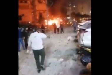 STRAVIČNO: Izraelski napad u Bejrutu odneo živote četiri osobe, tela po ulici, među njima lider Hamasa! (VIDEO)