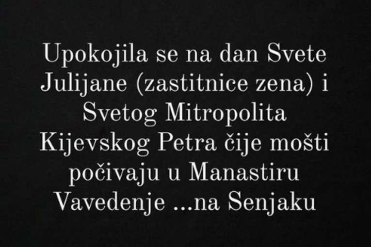 Lena Kovačević majka