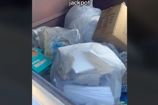 UZELA JE DŽAK IZ KONTEJNERA I SAMO ŠTO SE NIJE ONESVESTILA OD ŠOKA: Ono što je uspela da nađe gleda i ne trepće 17 miliona ljudi! (VIDEO)