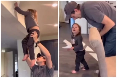 PODIGAO JE ĆERKICU KAKO BI UHVATILA PAUKA: A onda se sve otelo kontroli i usledilo je nešto što niko nije očekivao! (FOTO+VIDEO)