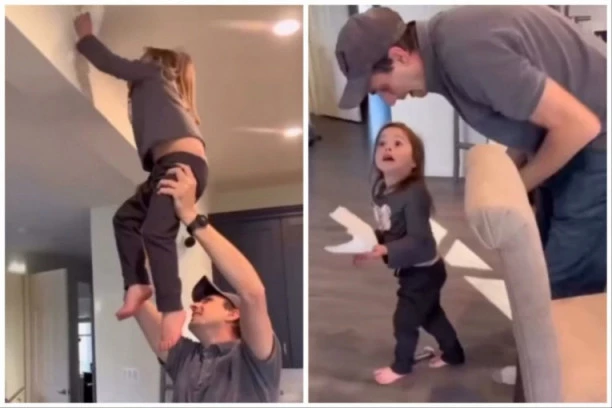 PODIGAO JE ĆERKICU KAKO BI UHVATILA PAUKA: A onda se sve otelo kontroli i usledilo je nešto što niko nije očekivao! (FOTO+VIDEO)