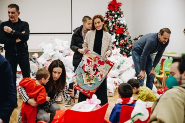 HUMANOST NA DELU: WD CONCORD WEST I KK CRVENA ZVEZDA POSETILI MALIŠANE IZ ZVEČANSKE