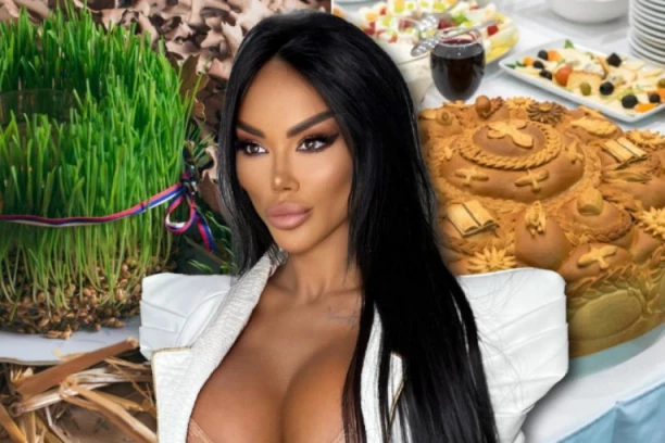 TAMARA ĐURIĆ ODVELA ĆERKU U MANASTIR: Evo kako starleta obeležava Badnje veče - crkvene pesme, badnjaci, a devojčica uživa u atmosferi!