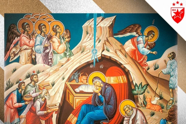 ZVEZDINA MOĆNA BOŽIĆNA ČESTITKA: Prelepa poruka šampiona Srbije!