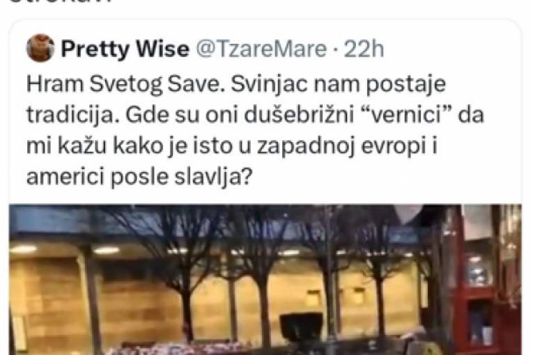 Platforma X napad na SPC