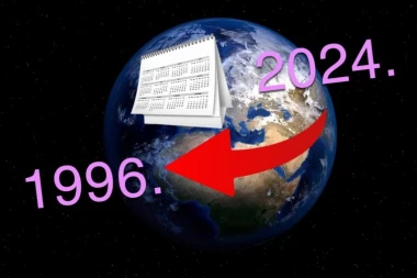 SVET SE KREĆE UNAZAD - OVO JE DOKAZ ZA TO?! Dobro pogledajte kalendar za 2024. i 1996. godinu, jedna stvar upada u oko! (FOTO)