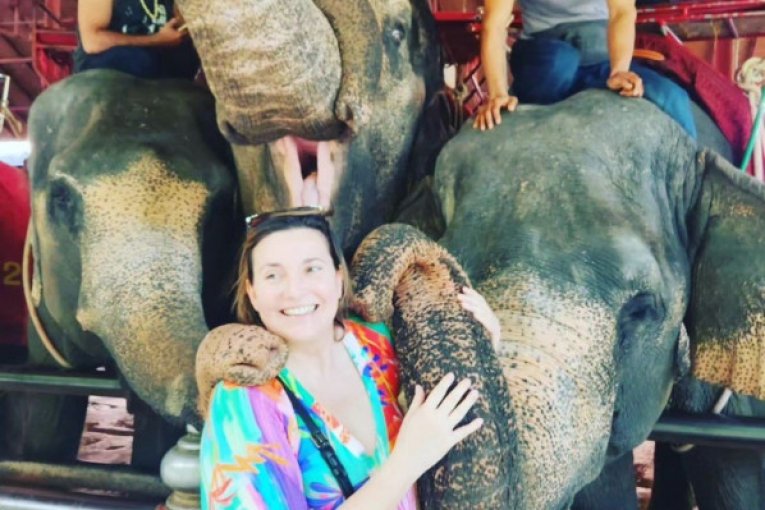 Milica Milša na Tajlandu