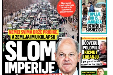 EKSKLUZIVNO: Poljoprivrednici zaustavljaju Berlin, a železničari parališu državu! Šta se krije iza protesta? ČITAJTE U SRPSKOM TELEGRAFU