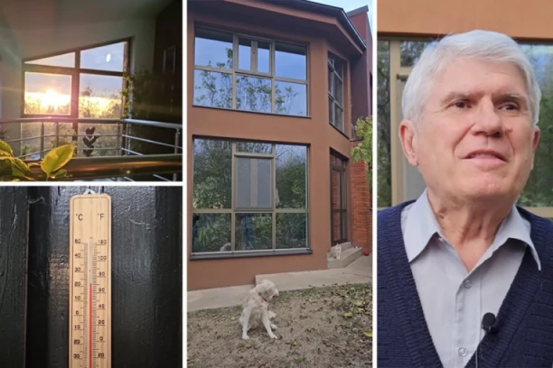 OVO JE JEDINSTVENA KUĆA U SRBIJI! Nišlija sagradio kuću koja se sama greje i ne troši na klimu!