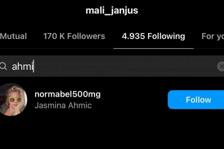 Janjuš zapratio majku i sestru od Aneli