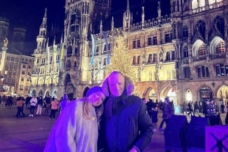 Tijana Čurović sa suprugom Slavišom