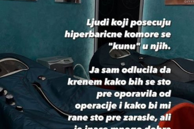 Teodora Džehverović nakon operacije