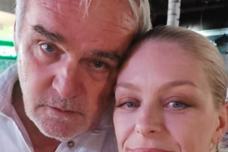 Slobodan Ćustić sa ženom