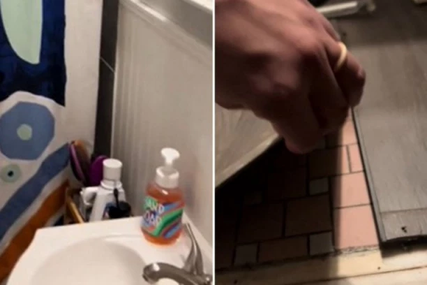 SKINULA JE POD U KUPATILU I OSTALA U ŠOKU: Ono što je našla ispod ostavilo je bez reči, ovako nešto nije očekivala! (VIDEO)