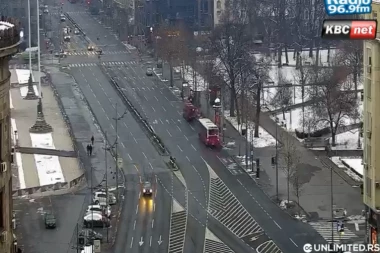 BEOGRAD PUST PRVOG DANA VIKENDA! Pogledajte stanje na najvećim saobraćajnicama! (FOTO)