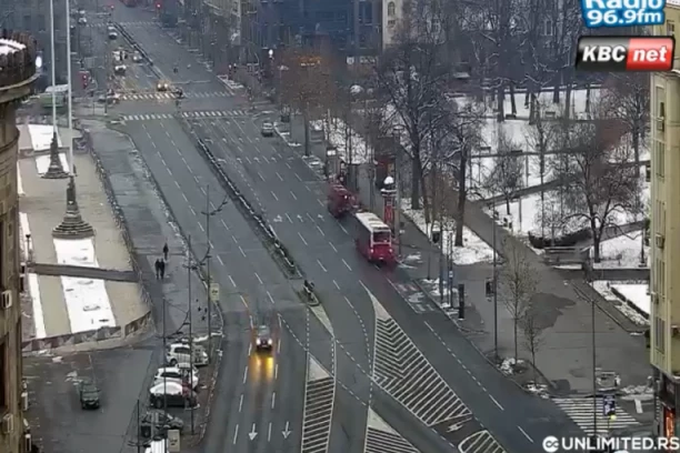 BEOGRAD PUST PRVOG DANA VIKENDA! Pogledajte stanje na najvećim saobraćajnicama! (FOTO)