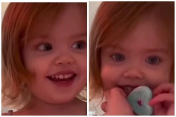 DIVILA SE LEPOTI DEVOJČICE NA TATINOM TELEFONU: Njena reakcija kad je shvatila ko je u pitanju postala je hit na mrežama!(FOTO+VIDEO)