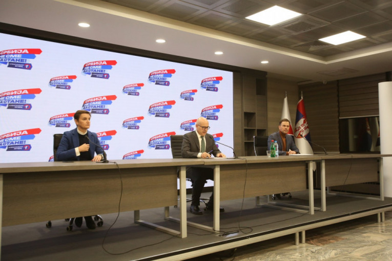 Miloš Vučević nakon sednice SNS