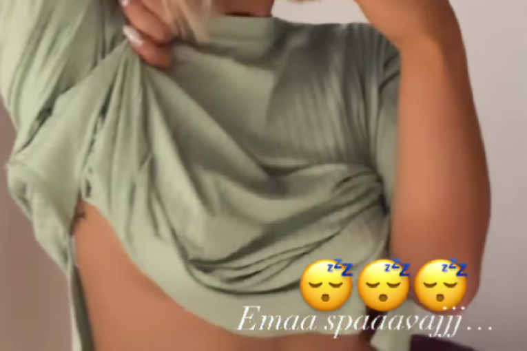 Ema Radujko pozira na Instagramu