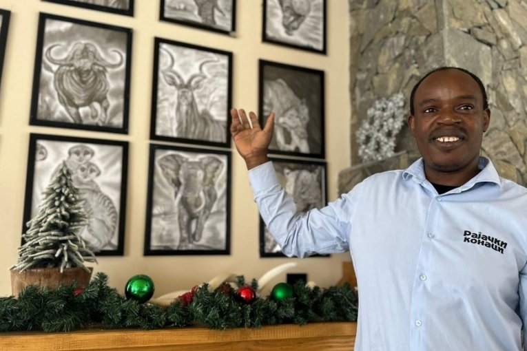 Bračni par iz Afrike