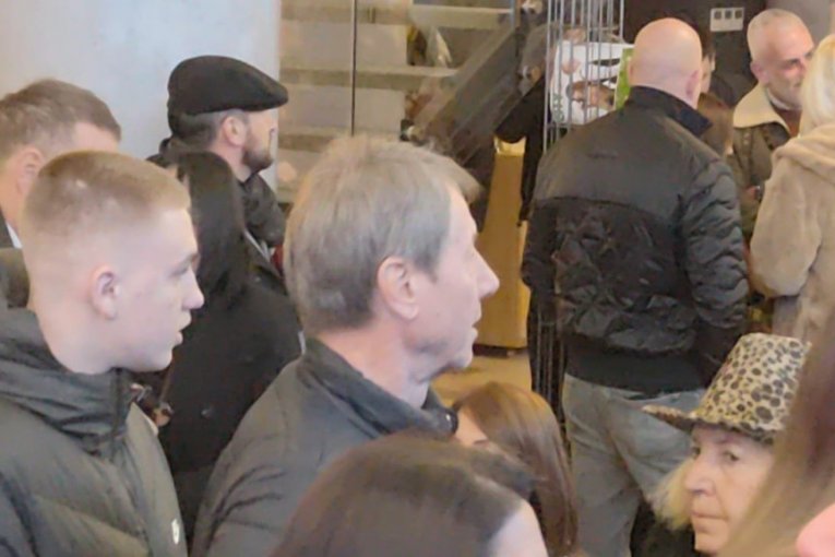 Moka Slavnić na premijeri filma "Nedelja" o Džeju Ramadanovskom