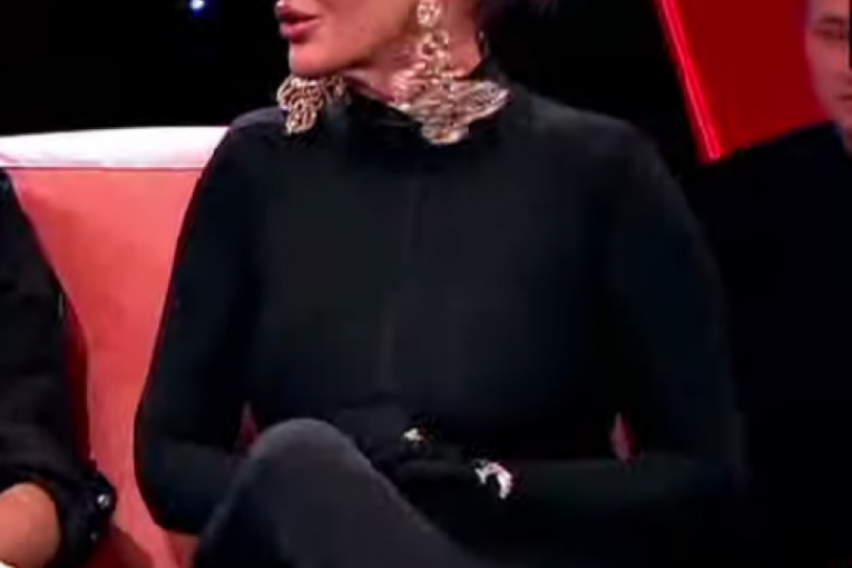 Milena Kačavenda u emisiji "Amidži šou"