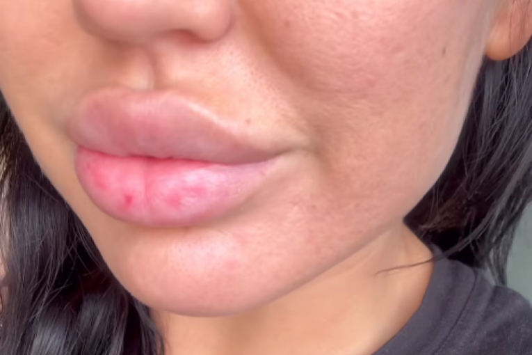 Tijana Ajfon bez šminke