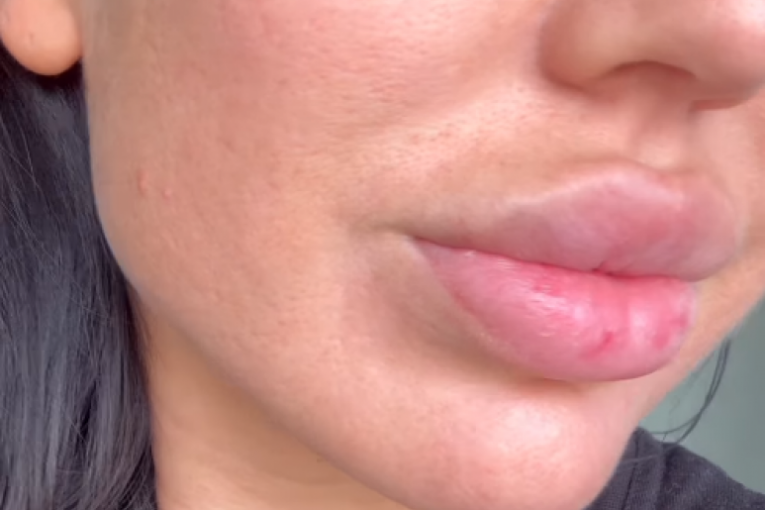 Tijana Ajfon bez šminke