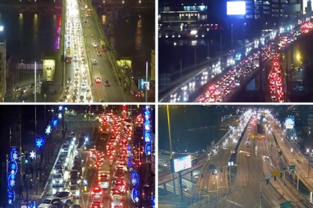 SAOBRAĆAJNI ARMAGEDON U BEOGRADU: Glavne saobraćajnice ZAKRČENE, u Takovskoj k'o na USPORENOM SNIMKU (FOTO)