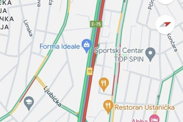 OD ISKLJUČENJA ZA KONJARNIK DO AUTOKOMANDE KOLAPS! Ni napred, ni nazad, ogromna gužva - OVI delovu u "crvenom"!(FOTO)